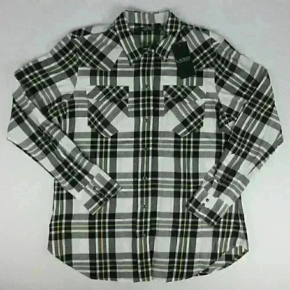 Lauren Ralph Lauren Tops - NWT $99.50 Lauren Ralph Lauren Womens M & XL Shirt